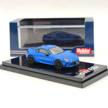 1/64 Hobby Japan TOYOTA GR86 RZ 3BA-ZN8 Bleu HJ641048ABL Modèle de voiture moulé sous pression Collection limitée Auto Jouets Cadeau