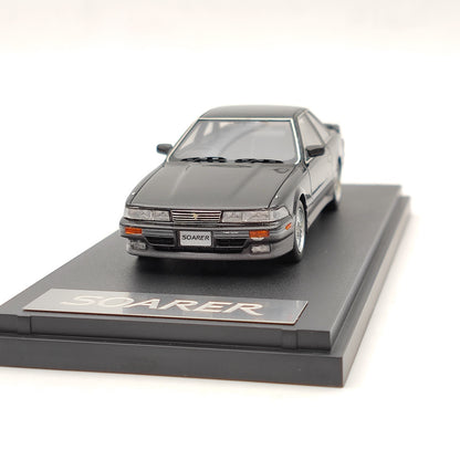 Modèle réduit de voiture jouet en résine Mark43 1/43 Toyota Soarer 2.0GT-Twin Turbo GZ20 Noir PM4315CBK