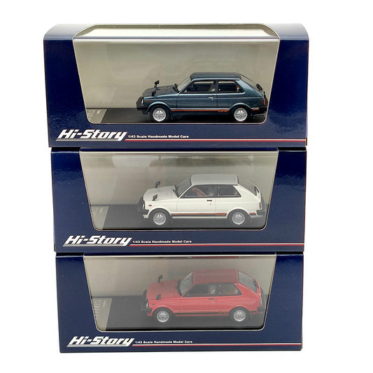 Hi-Story 1:43 Toyota Starlet Si 1982 HS303 Modèles en résine Collection limitée