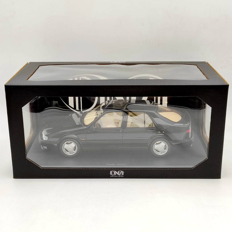 DNA Collectibles 1/18 Saab 9000 Aero CS 1985 DNA000140 Resin Model Limited Black Toy Car Gift