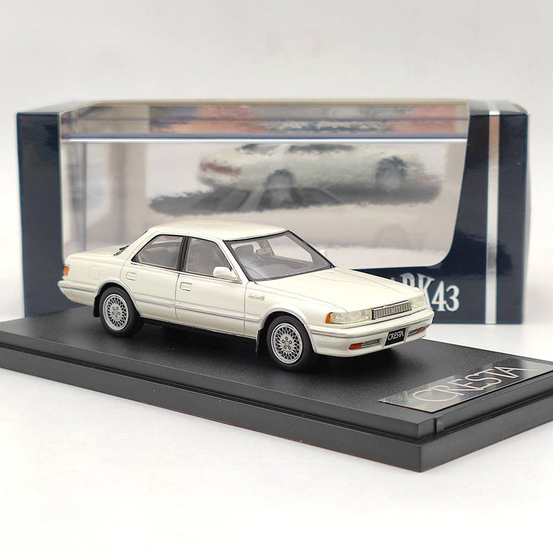 Mark43 1/43 Toyota CRESTA 3.0 Super Lucent G 1991 White PM4393GPW Resin Model Car Limited Collection Auto Gift