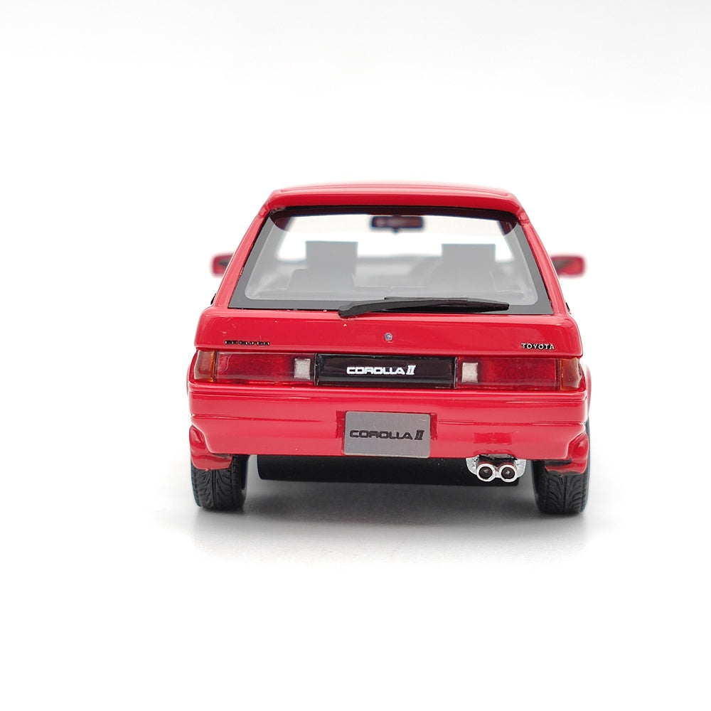 Modèle réduit de voiture en résine Hi-Story Toyota Corolla II Retra GP Turbo Sports Packaga 1986 HS336 1/43
