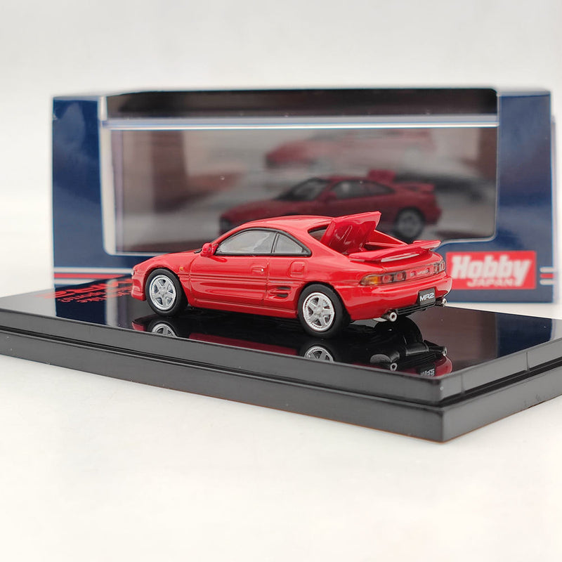 1/64 Hobby Japan TOYOTA MR2 SW20 GT-S Version Red HJ641045CR Diecast Model  Toys Car Limited Collection