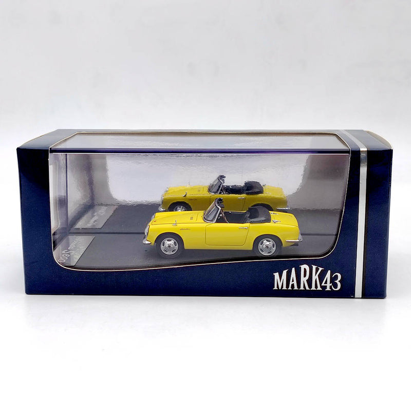 Mark43 1/43 Honda S600 1964 Convertible Yellow PM4374Y Resin Model Car Limited Edition Gift