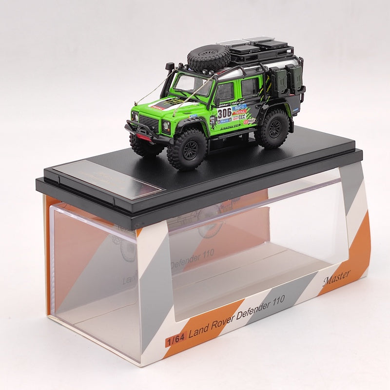 Master 1:64 Land Rover Defender 110 Magic Claw Collection Diecast Models Toys Car Gifts