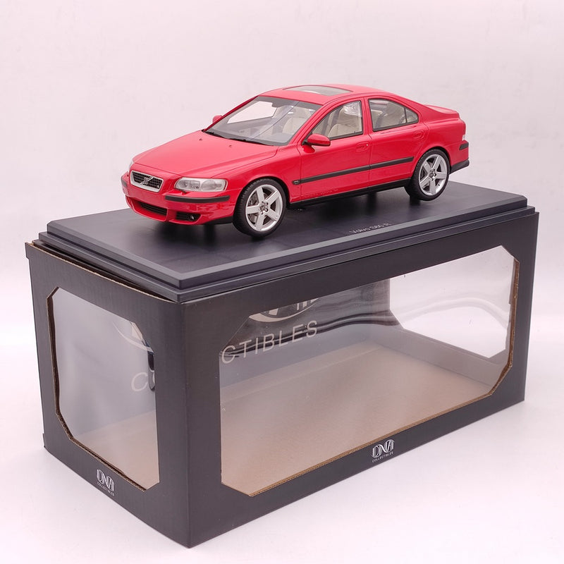 DNA Collectibles 1/18 Volvo S60 R 2003 DNA000106 Resin Model Car Limited Red Toy Gift