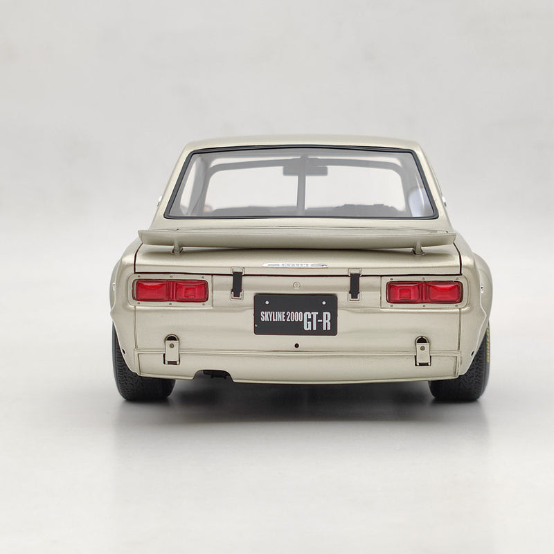 Ignition Model IG2020 1/18 Nissan Skyline 2000 GT-R (KPGC10) Resin Model Silver Toys Car Gift