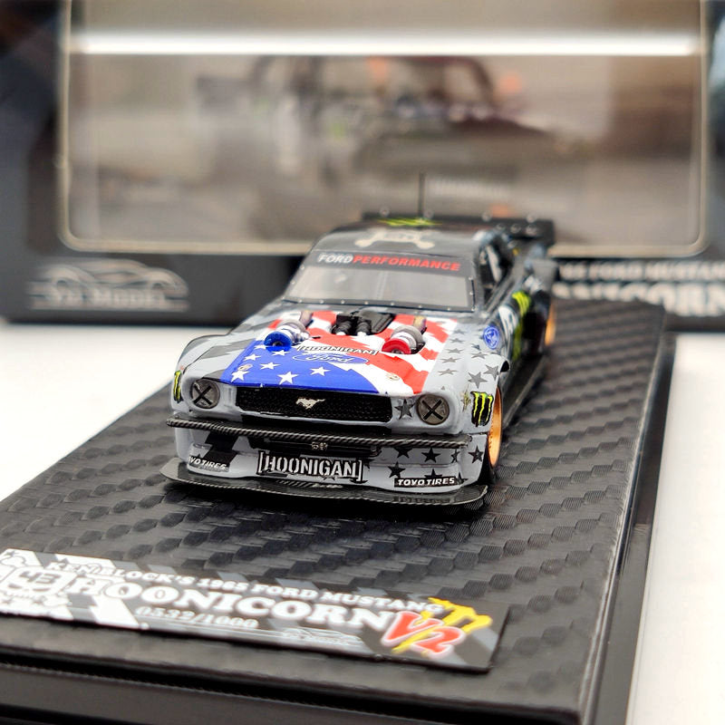 YM Model 1:64 Ford Mustang 1965 Ken Block's Hoonicorn