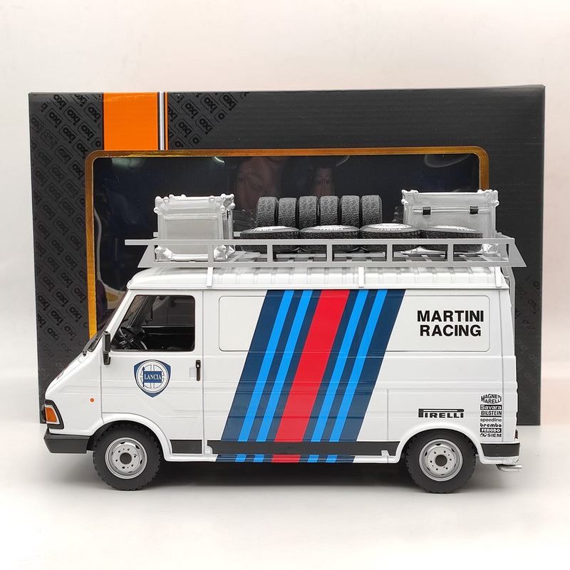 IXO 1:18 FIAT 242-Martini Rally Team(Assistance)1986 18RMC084XE.20 Diecast Model Toys Car Limited Collection White