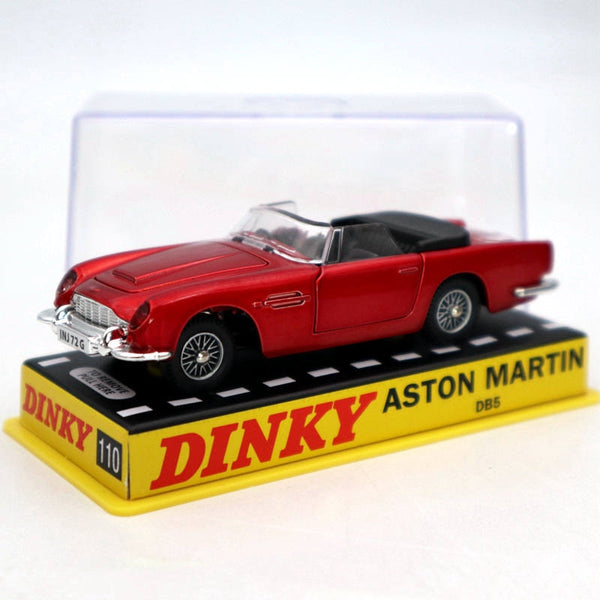 1/43 Atlas Dinky toys 110 Aston Martin Red Diecast Models Auto Car Gift Collection