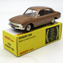 1:43 Atlas Dinky Toys 1452 PEUGEOT 504 Diecast models car Auto Gift Collection