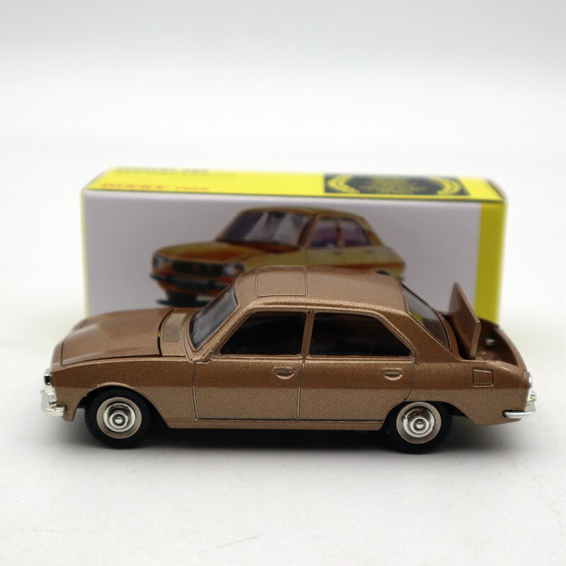 1:43 Atlas Dinky Toys 1452 PEUGEOT 504 Diecast models car Auto Gift Collection