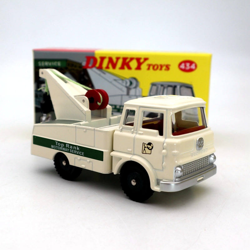 Atlas Dinky toys 434 Bedford TK Crash Truck With Fully Operating Winch Diecast Models Auto Car Gift Collection