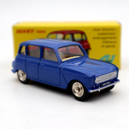 1/43 Atlas Dinky Toys 518 Renault 4L Modèles moulés sous pression Collection de voitures Cadeaux automobiles