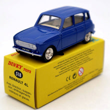 1/43 Atlas Dinky Toys 518 Renault 4L Modèles moulés sous pression Collection de voitures Cadeaux automobiles