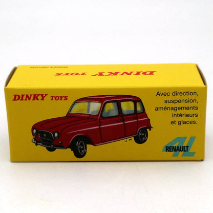 1/43 Atlas Dinky Toys 518 Renault 4L Modèles moulés sous pression Collection de voitures Cadeaux automobiles