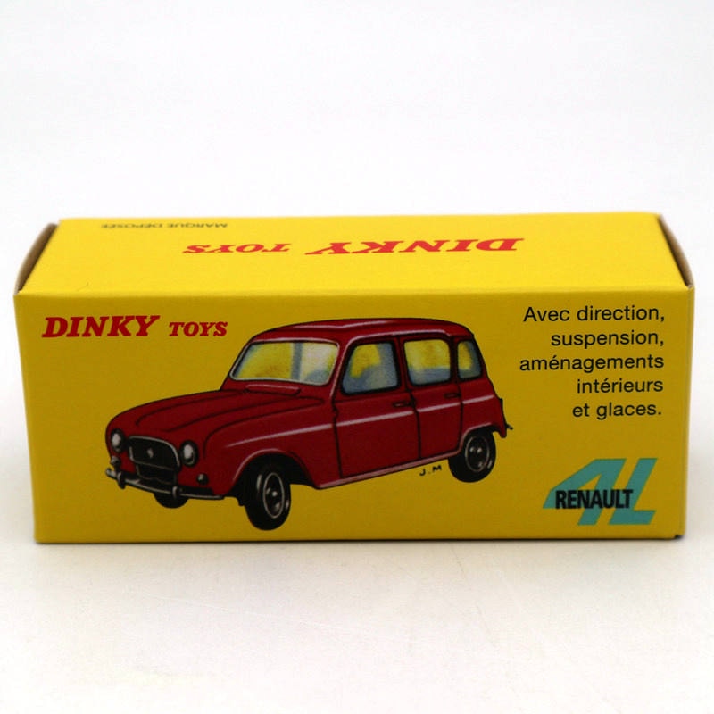 1/43 Atlas Dinky Toys 518 Renault 4L Diecast Models Car Collection Auto Gifts