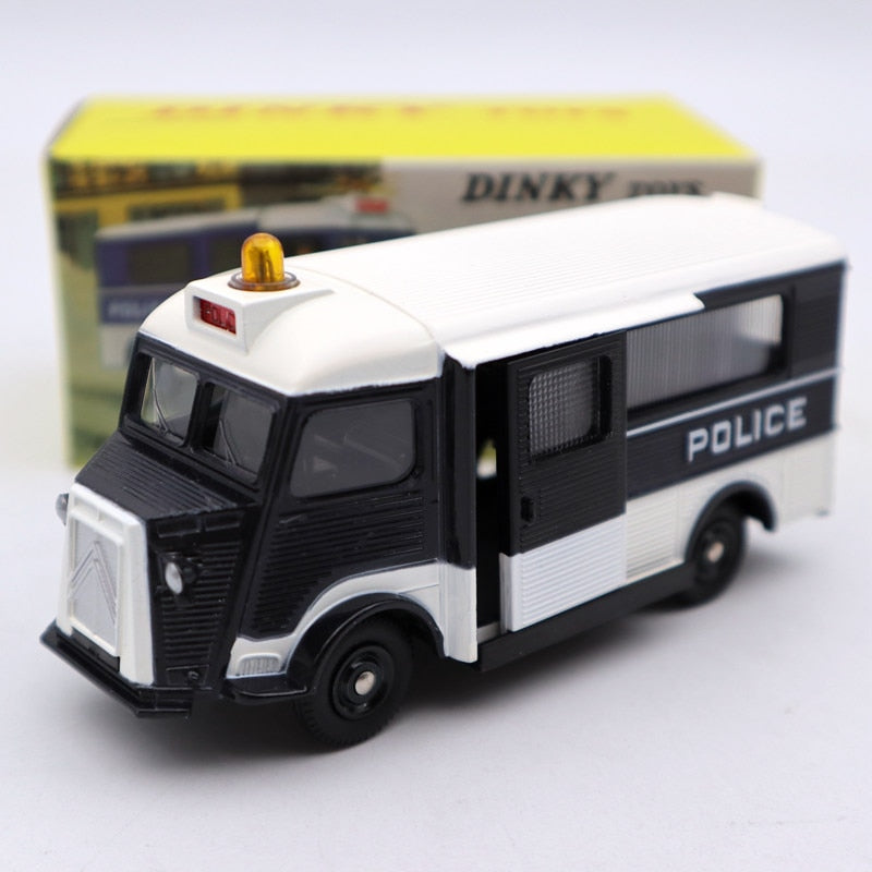 1:43 Atlas Dinky Toys 566 Citroen CURRUS Car DE Police Secours Deicast Models Toys Car Gift Collection Used