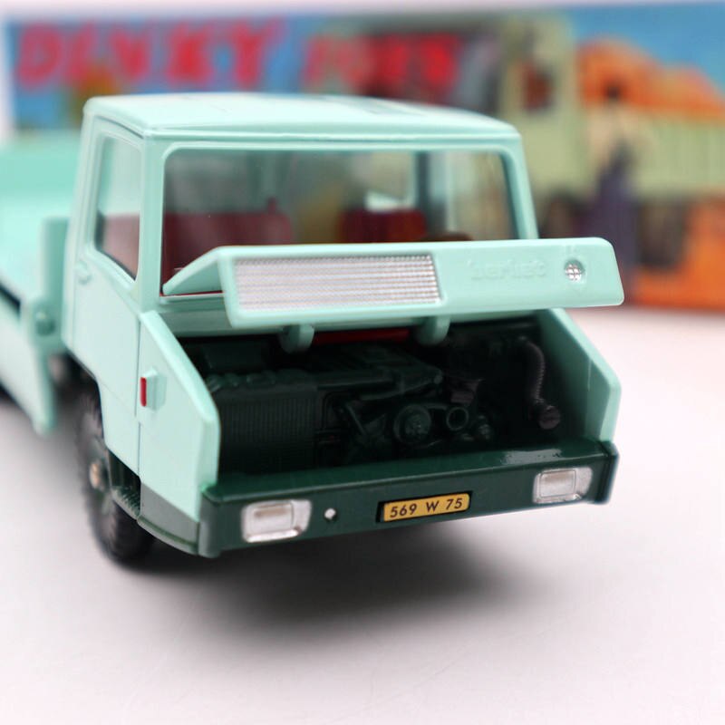 Atlas Dinky Toys 569 Berliet Stradair Benne BASCULANTE Laterale Truck Diecast Models Collection Auto car gift
