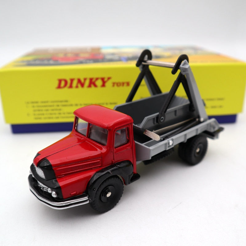 Atlas Dinky 805 Truck Unic Multibenne Marrel and tank Primagaz Diecast Toys 1:43 Auto Car Collection Gift