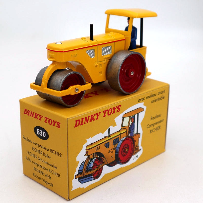 Atlas Dinky toys 830 Rouleau Compresseur Richier Diecast Models Auto Car Gift Collection