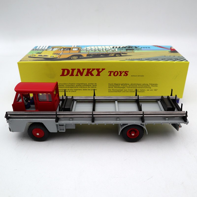 Atlas Dinky Toys 885 CAMION SAVIEM S7 PORTE-FER Ring iron Diecast Models Auto Car Gift Collection