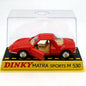 1:43 Atlas Dinky Toys 1403 Matra Sports M 530 Jouets moulés sous pression Modèles de voitures Collection Auto Voiture Cadeau