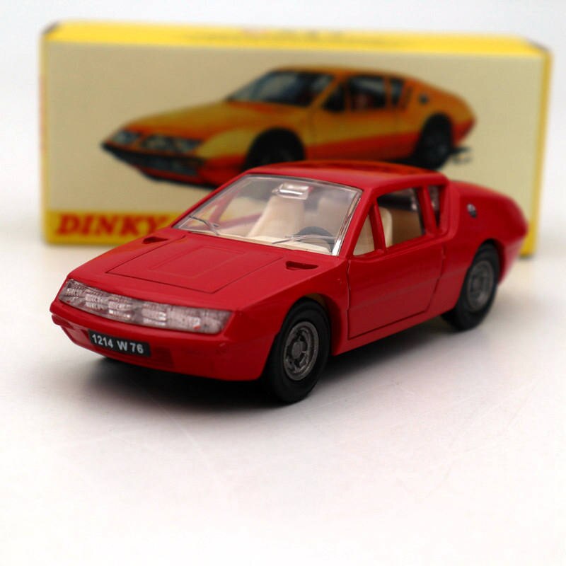 1/43 Atlas Dinky toys 1411 ALPINE RENAULT A310 Red Diecast Models Gift Car Collection