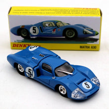 1:43 Atlas Dinky Toys 1425E Bleu MATRA 630 ALLOY #5 Modèles moulés sous pression Collection de cadeaux de voiture