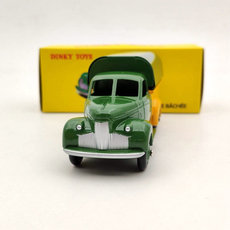 1:43 Atlas Dinky toys 25Q Studebaker Camionnette Bachee Diecast Models Truck Auto Car Gift Collection