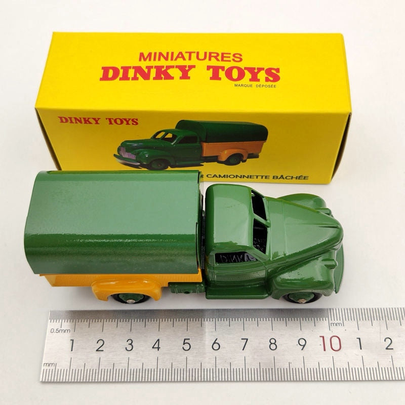 1:43 Atlas Dinky toys 25Q Studebaker Camionnette Bachee Diecast Models Truck Auto Car Gift Collection