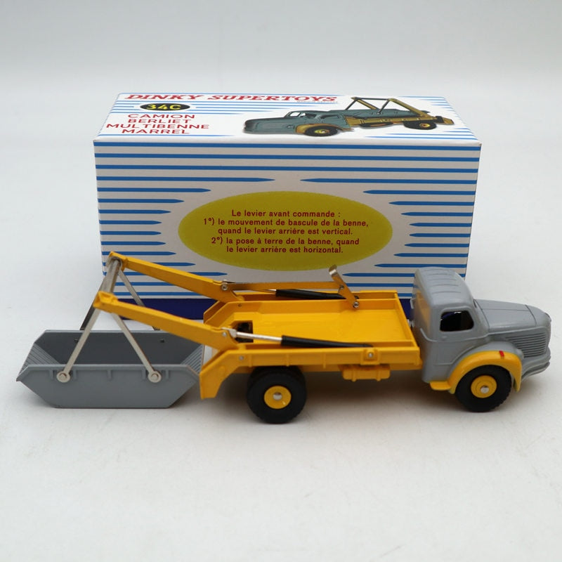 Atlas Dinky Toys 34C Camion Berliet Multibenne Marrel Diecast Models Auto Car Gift Collection