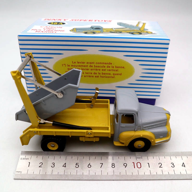 Atlas Dinky Toys 38A Camion Unic Multibenne Marrel Diecast Models Auto Car Gifts Collection