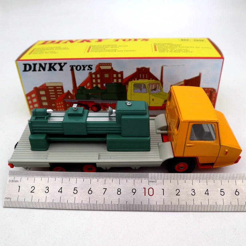Atlas Dinky toys 569P Berliet Stradair Plateau Surbaisse Porte Machine Outil Prototype Truck Diecast Models Car Gift Collection
