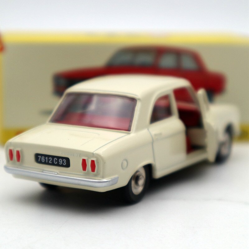 1:43 Atlas Dinky Toys 1428 PEUGEOT 304 white Diecast Models Collection Car Auto Gift