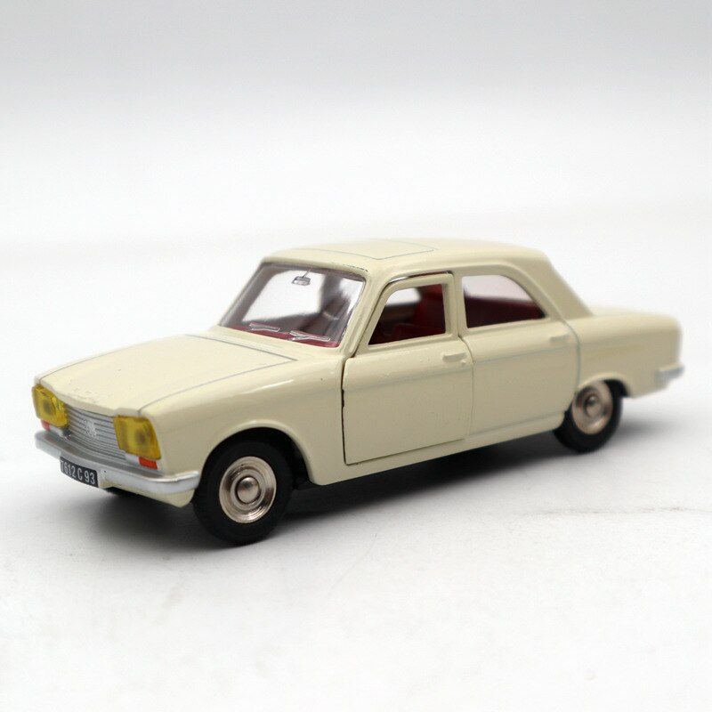 1:43 Atlas Dinky Toys 1428 PEUGEOT 304 white Diecast Models Collection Car Auto Gift