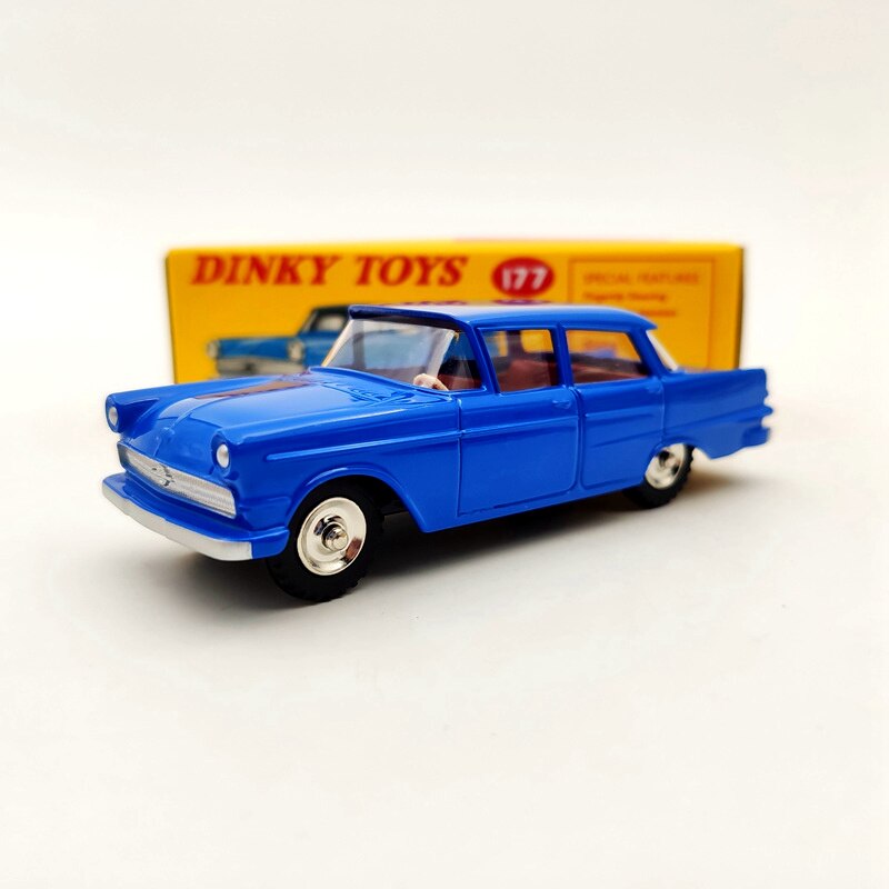 1/43 DeAgostini Dinky toys 177 Opel Kapitan Met Vensters Diecast Models Auto Car Gift Collection