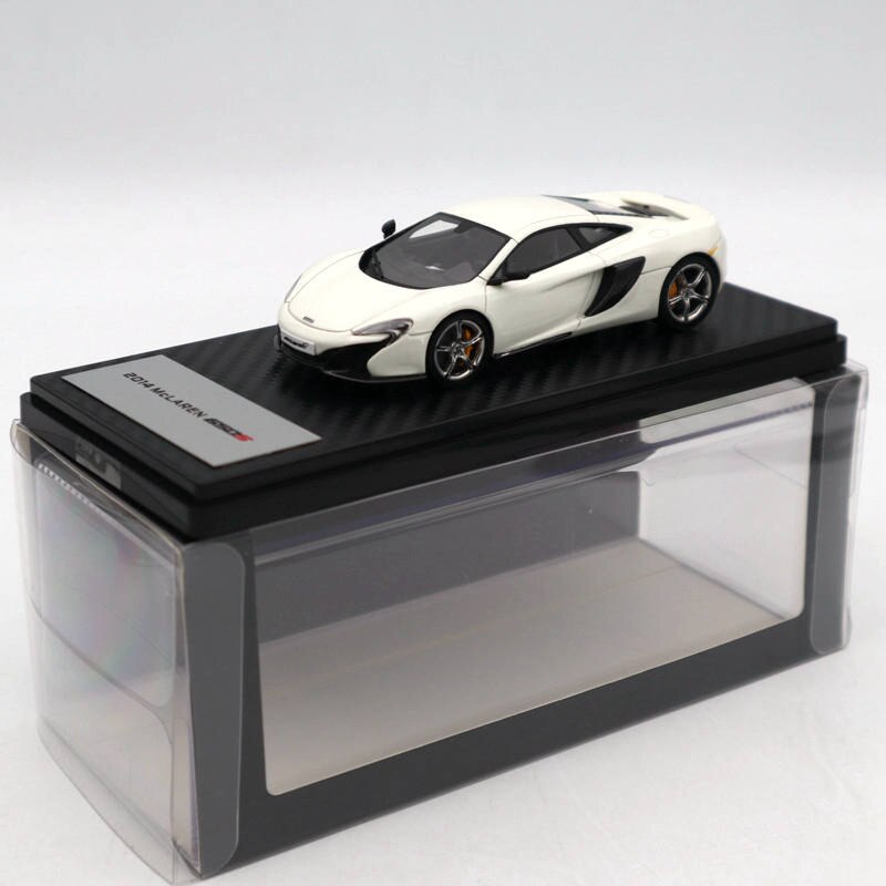 TSM Models 1:43 Mclaren 650S Coupe 2014 Resin Collection Auto Toys Car Models Gift White