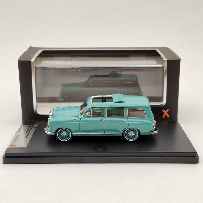 1:43 Premium X Mercedes Benz Ponton Binz Station Wagon 1954 PR0526 Green Resin Models Auto Car Gift Collection