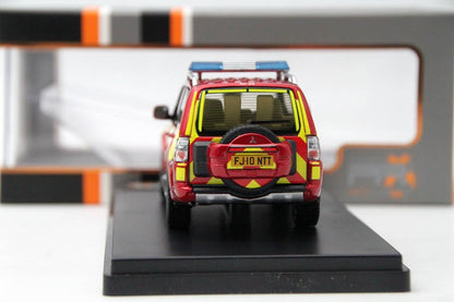 1:43 Premium X Mitsubishi Shogun Derbyshire Fire Rescue Service 2010 PRD502 Diecast Models Auto Car Gift Collection