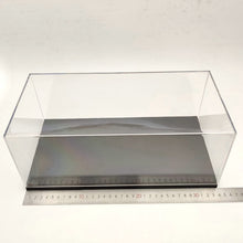 Boîte de présentation en acrylique pour modèle de voiture jouet à l'échelle 1/18, transparente, anti-poussière, cadeau
