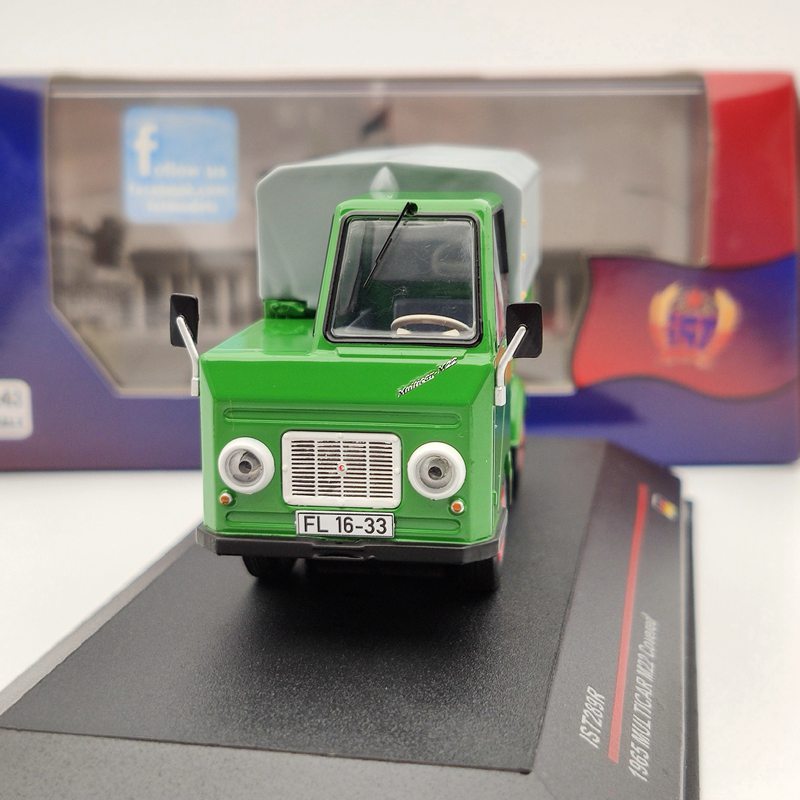 1:43 IST MULTICAR M22 "Avec bâche" 1965 IST289R Vert Modèles moulés sous pression Voiture Collection Auto