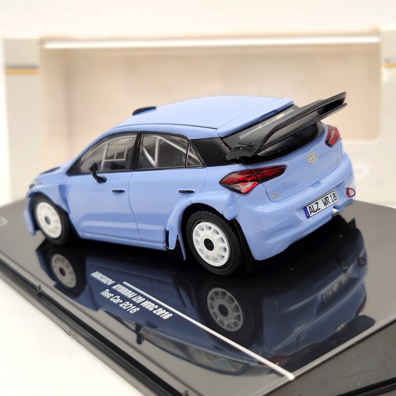 1/43 IXO HYUNDAI i20 WRC 2016 Sordo Test Car MDCS024 Blue Limited Edition Collection Auto Toys Car