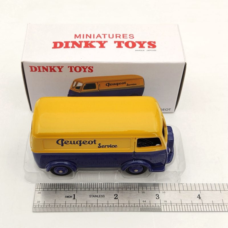 Atlas 1:43 Lot Of 5pcs Miniatures Dinky Toys 25B P~geot Fourgon Tole D.3.A Diecast Models Car Auto Collection