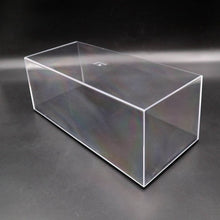 Model Toys Car Display Case Acrylic Boxes Transparent Show Dustproof with Base 1/24 1/18 29cm