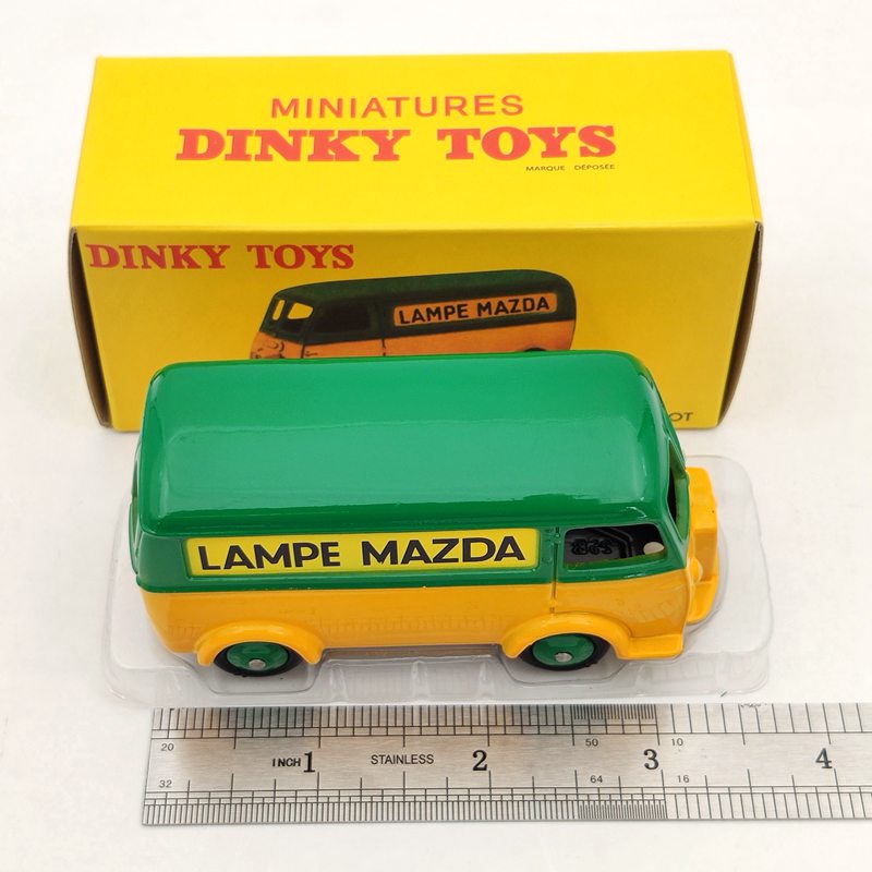 Lot Of 5pcs Atlas 1:43 Dinky Toys 25B Peugeot Fourgon Tole D.3.A LAMPE MAZDA Diecast Models Auto Car Gifts Collection