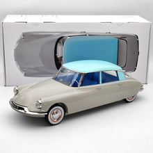 Norev 1:12 Citroën DS 19 1956 Gris rose & Turquoise 121566 Modèles moulés sous pression Collection Édition limitée Jouets automobiles Cadeaux de voiture