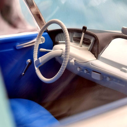 Norev 1:12 Citroën DS 19 1956 Gris rose &amp; Turquoise 121566 Modèles moulés sous pression Collection Édition limitée Jouets automobiles Cadeaux de voiture
