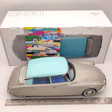 Norev 1:12 Citroën DS 19 1956 Gris rose & Turquoise 121566 Modèles moulés sous pression Collection Édition limitée Jouets automobiles Cadeaux de voiture