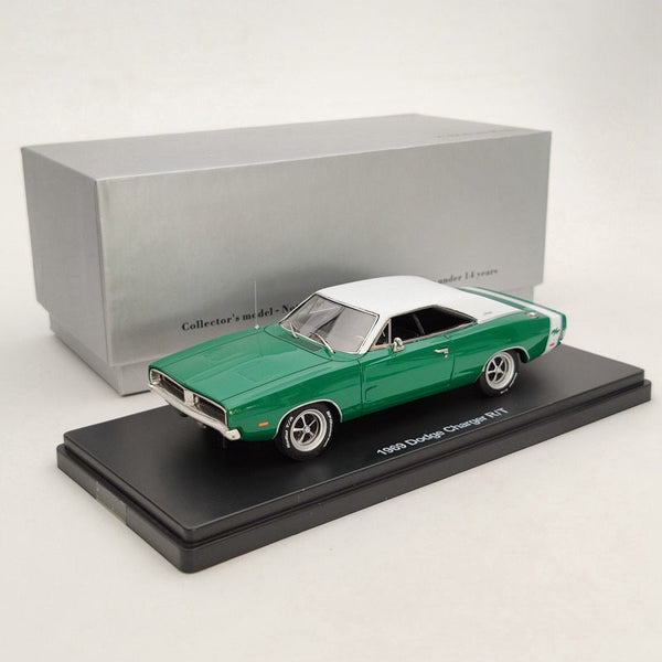 1:43 Dodge Charger R/T 426 Hemi (XS29) 1969 Resin Limited Models green Classic Auto Toys Car Collection Gift